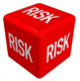 HIGH RISK DICE LOGO